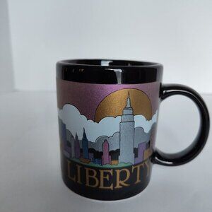 Black/Grey Statue of Liberty Mug